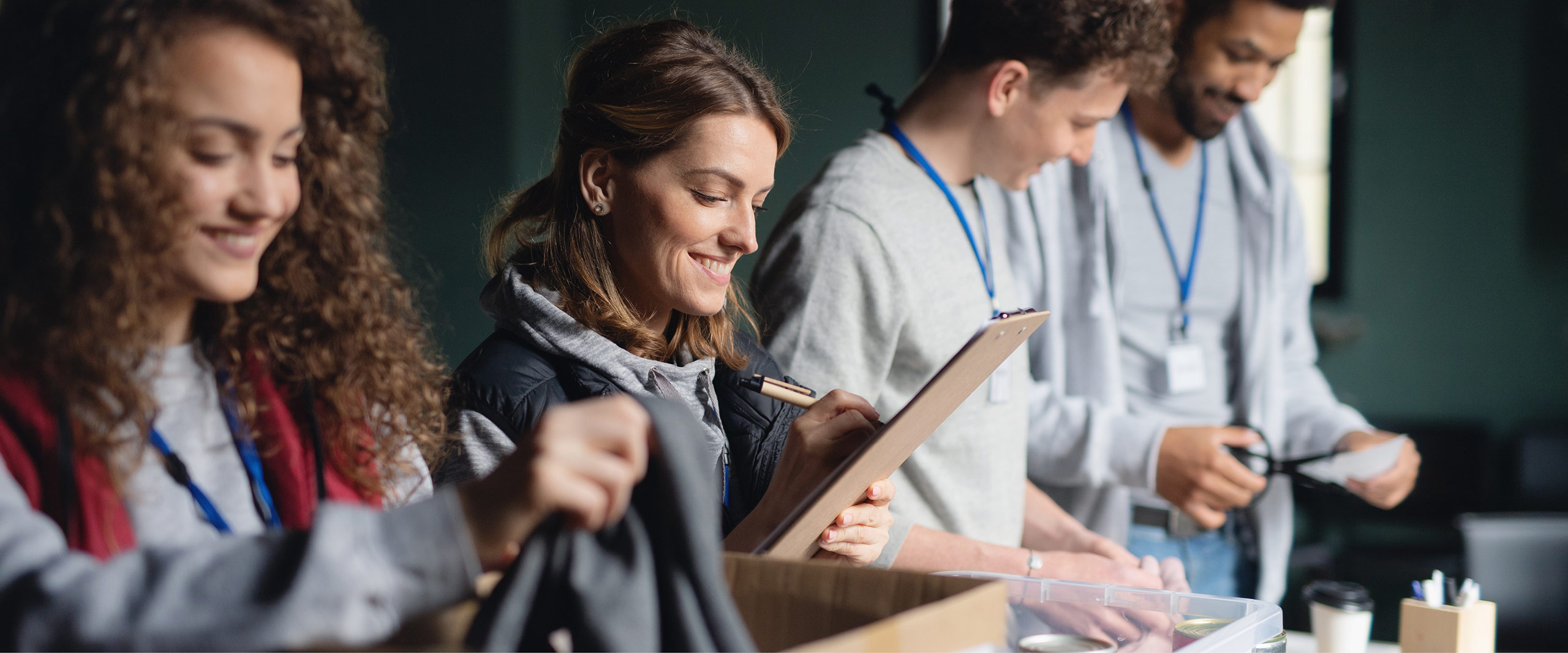 volunteers at a nonprofit organization that uses nonprofit CFO services from Optima Office volunteers at a nonprofit organization that uses nonprofit CFO services from Optima Office